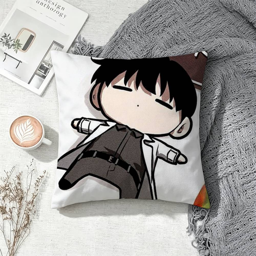 Kim Dokja ORV Square Pillow Case Multi Sizes For Car Home Bedroom Decor Custom Valentine Gifts