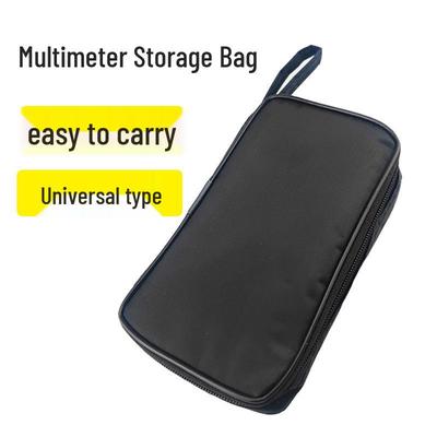 Universal Wear-Resistant Canvas Tool Bag for Multimeter/Clamp Meter