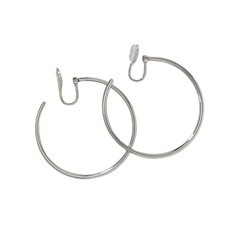 

New Style Plain-ring Mosquito Coil Holder with Earless Design for Women, Electroplated Round, Versatile and Highly Stylish. 3cm