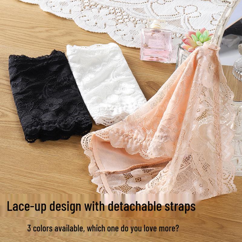 Strapless Lace One-Shoulder Camisole for Women