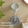 Rotatable No-Drill Wall-Mounted Leaf Soap Dish Holder with Drainage