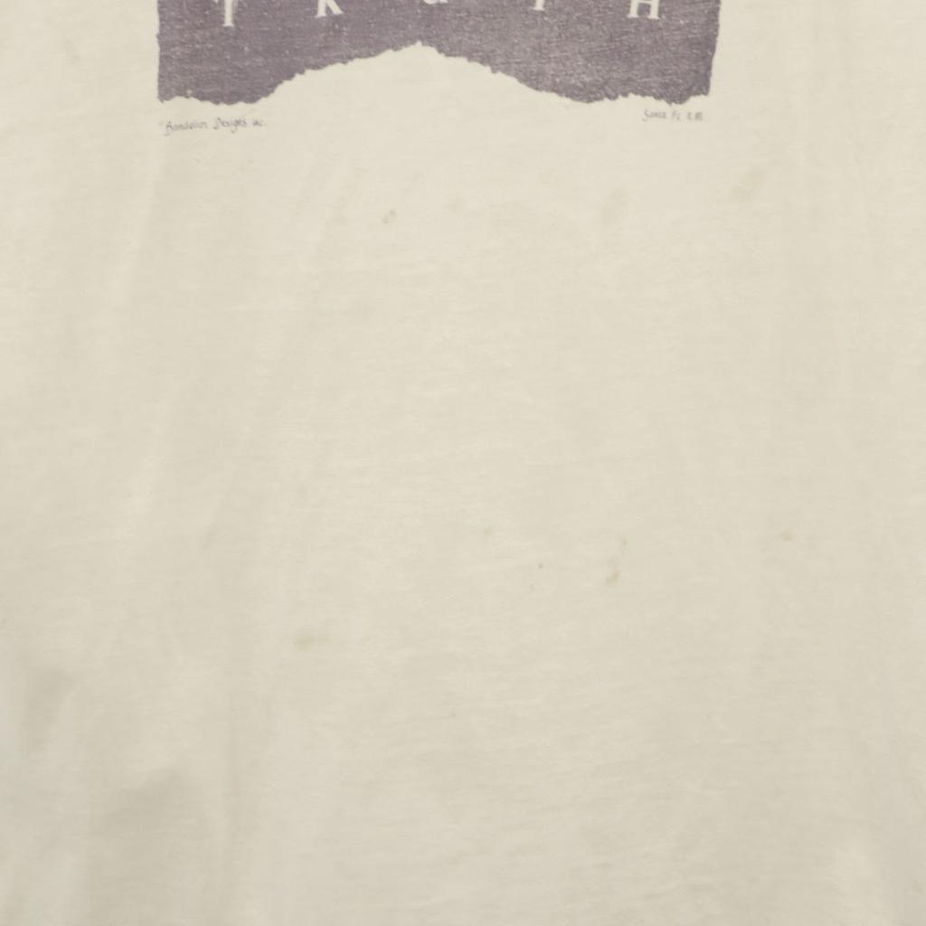 Hanes 90s Made in USA Old Short sleeve T-shirt XL BEEFY-T single stitch Men's Used