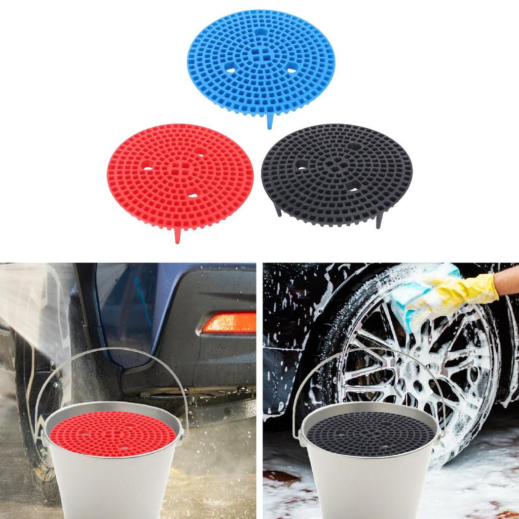 Car Wash Bucket Insert Dirt Guard Separating Gravel for Sediment Grit Car Cleaning Accessories for RV Garage Suvs
