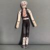 Demon Slayer Akaza Poseable Plush Doll Built-in Wire Stuffed Figure Infinite Castle Mugen Train Collectible Toy For Anime Fans Cuddly Fluffy Huggable