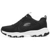 I-Conik DLites Fabric Leather Comfortable Versatile Low-Top Casual Shoes Men Sneaker Black 8790096-BLK