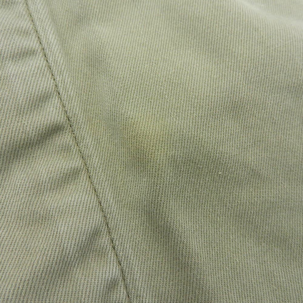 RRL Men's Khaki Button Fly Patch Denim Pants, Size 32/32 Bottoms 32/32 khakiUsed