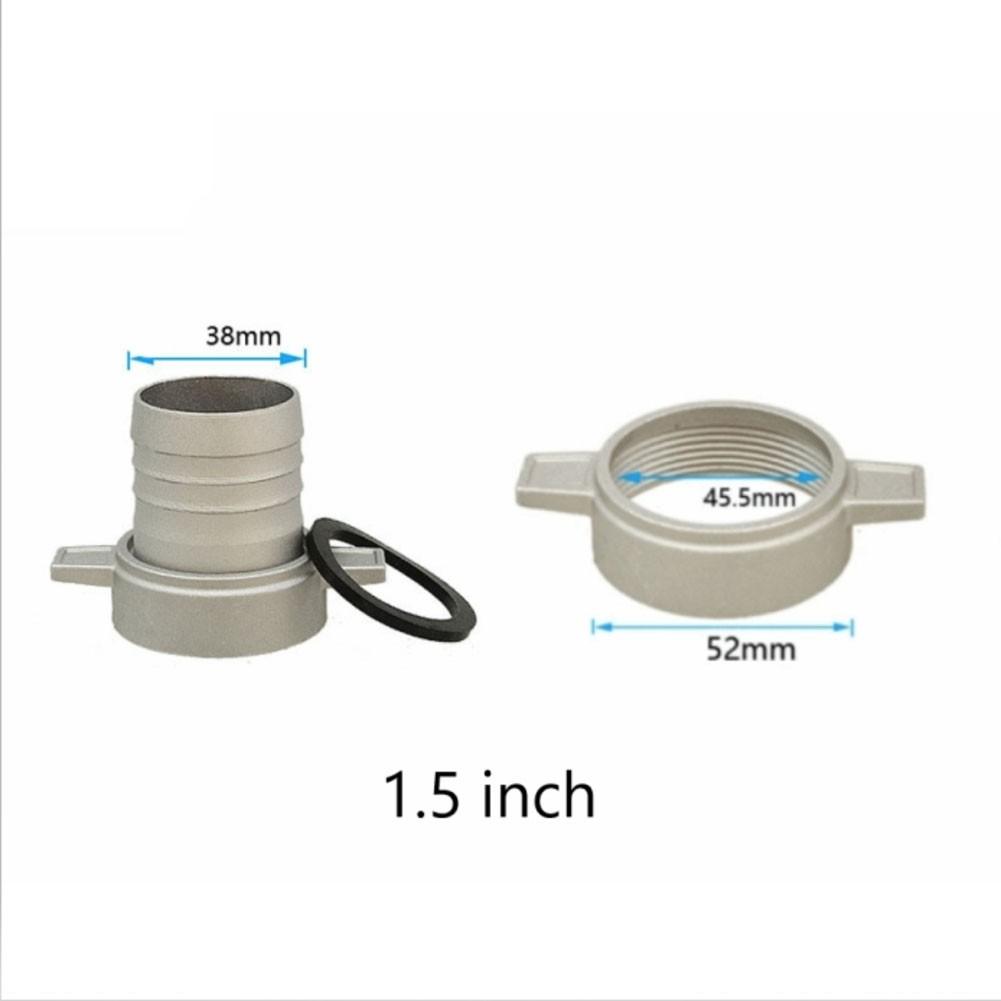 Aluminum Pipe Fittings Water Pump Connector Easy Installation 1.5 inch