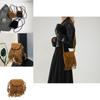 Elegante Borsa a Sella Quadrata Piccola in Stile Etnico Retrò con Frange Ideale per Outfit Casual Estivi