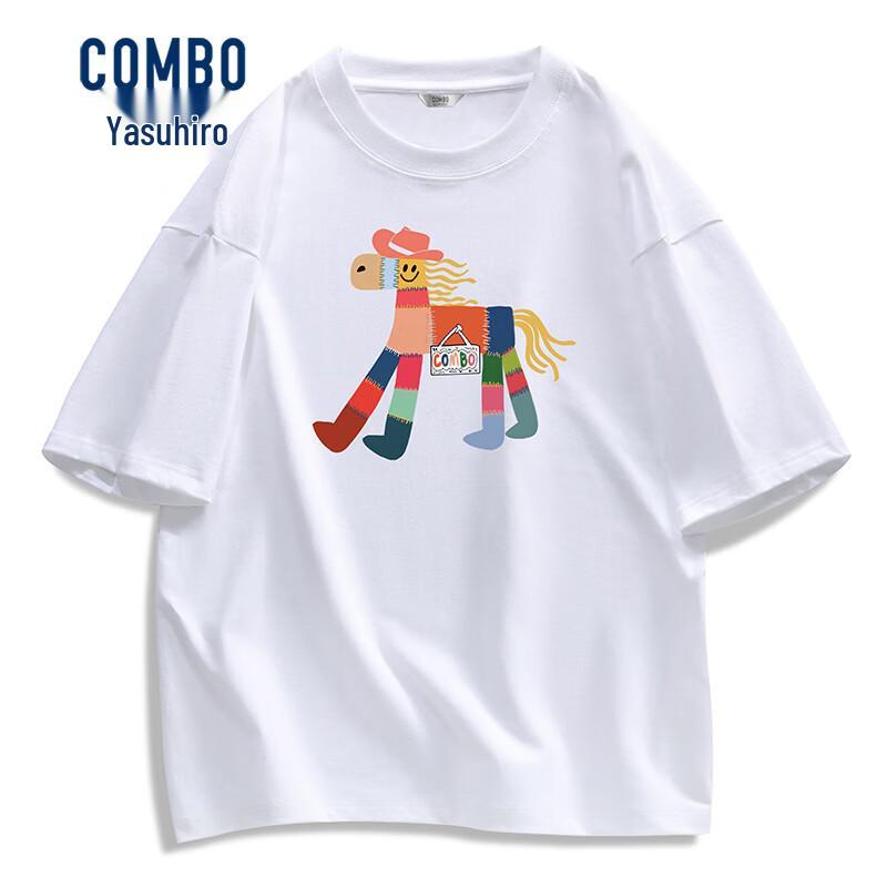 Kangbo Men s Heavyweight Cotton Printed T-Shirt 180
