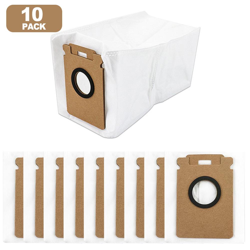 Robotic Vacuum Cleaner Dust Bags 3.5L Capacity With Advanced Filtration For Roborock H50 Ultra H60 Hub Ultra Hub Pro
