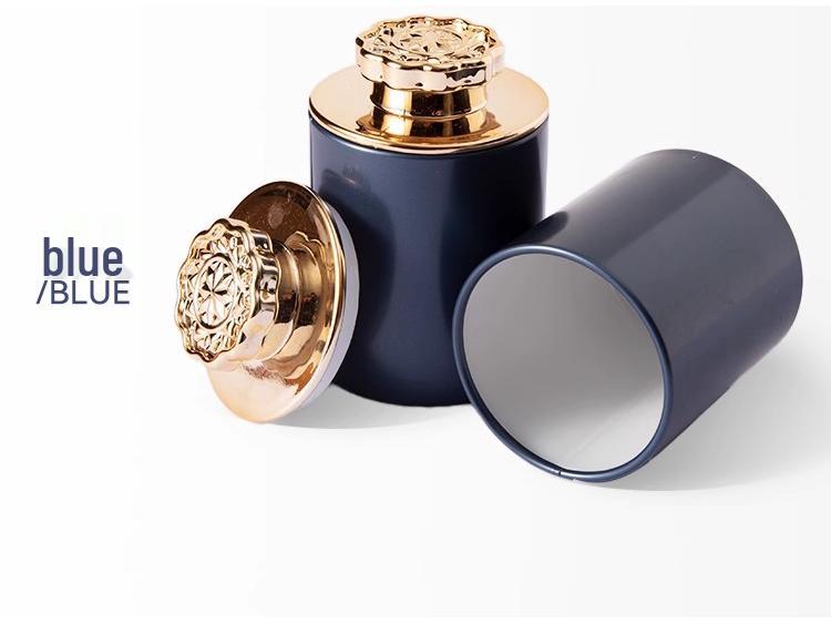 

Креативные мини жестяные банки для чая - Герметичные подарочные коробки для черного и зеленого чая