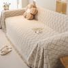 Sofa Towel Plush Half Velvet Sofa Slipcover Sets Sofa Cushion Living Room All-Inclusive Sofa Towel Cover Cloth