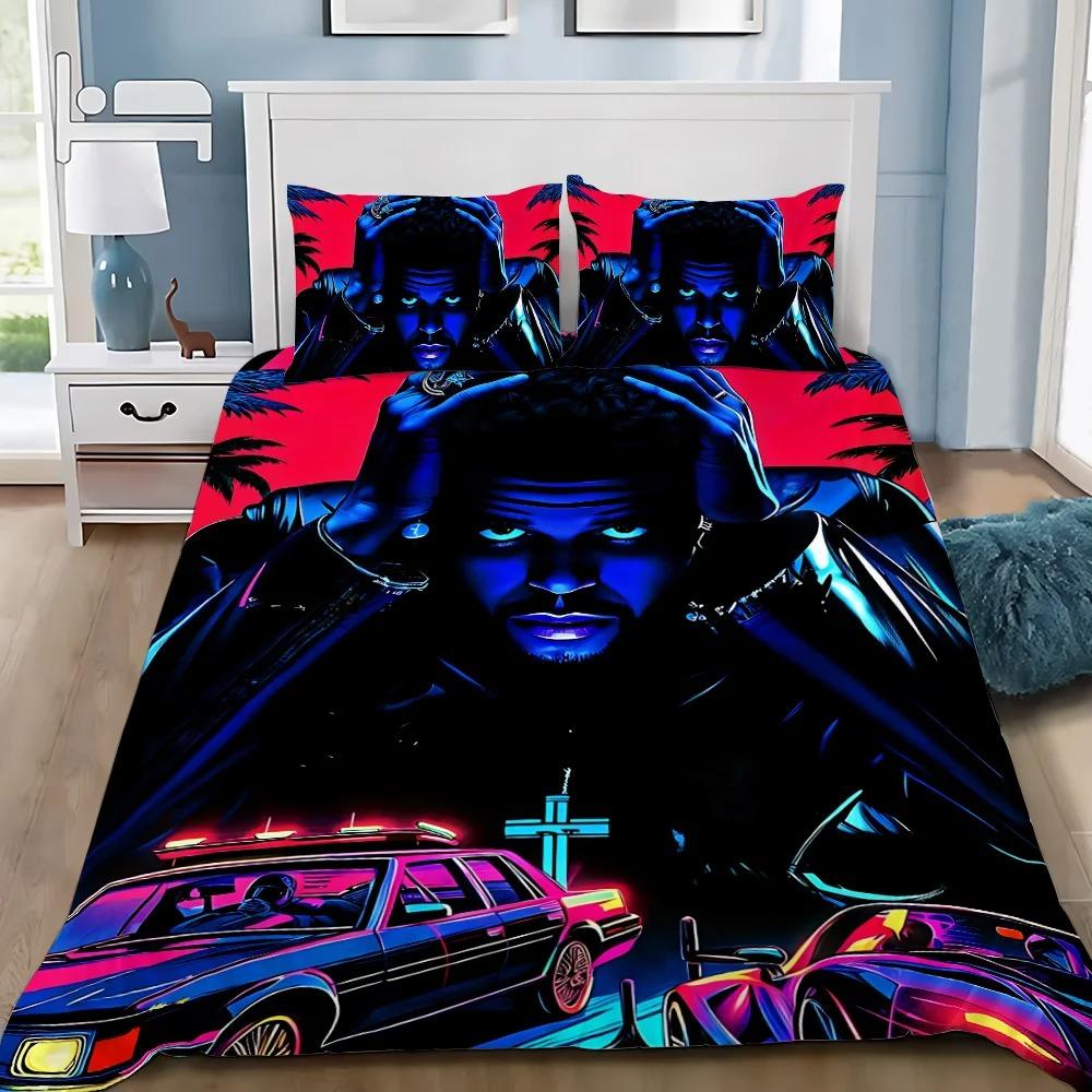 

The W-Weeknd XO Bedding Set For Bedroom Soft Modern Bedspreads Comefortable Kids Duvet Cover Quilt Cover And Pillowcase AU Double 180x210cm