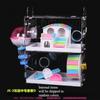 Drawer hamster cage cheap large acrylic tray transparent empty cage oversized villa easy to clean