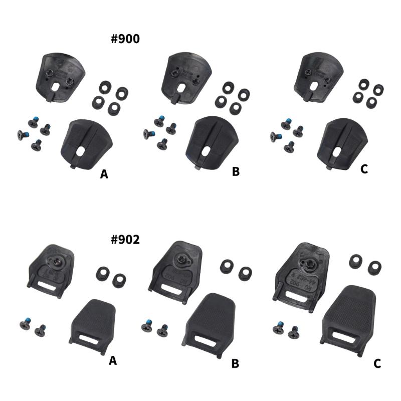 Light Weight Road Bike Shoe Replacement Heel Pad With Screws Universals Bike Shoe Heel Repair Accessories Enduring