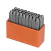 27 Pcs Metal Stamps Orange High Carbon Steel Metal Lowercase Letter Punch Stamp Set for Jewelry