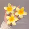 Bohemian Beach Vacation Lily Flower Hair Claw Sweet Hair Clip for Women Floral Claws Fashion Girl Accessories Shark Clip