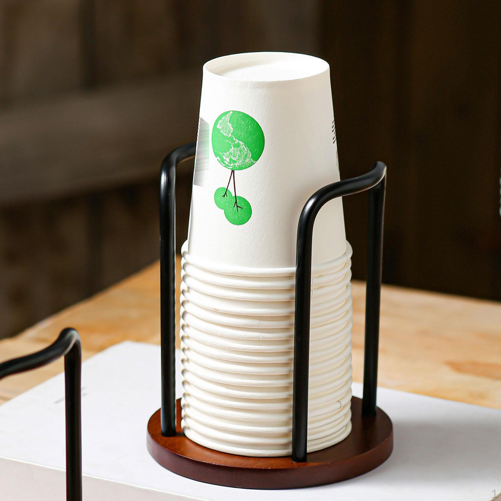 

Подставка для стаканов, органайзер для хранения, декоративная стойка, диспенсер для бумаги для отеля Black Single