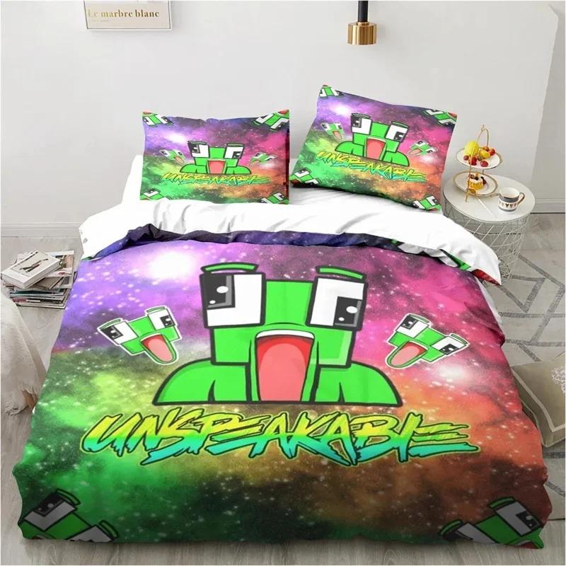 

Cartoon Funny Play UnspeakAble Bedding Collection Bedroom Soft Bedspreads For Bed Comefortable Duvet Cover Quilt And Pillowcase AU Single 140x210cm