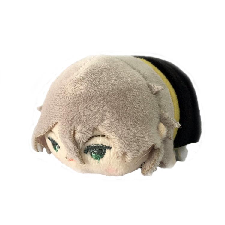Bungou Stray Dogs Chibi Plush Keychain Atsushi Dazai Kunikida Cute Stuffed Doll Pendant Gift Toy
