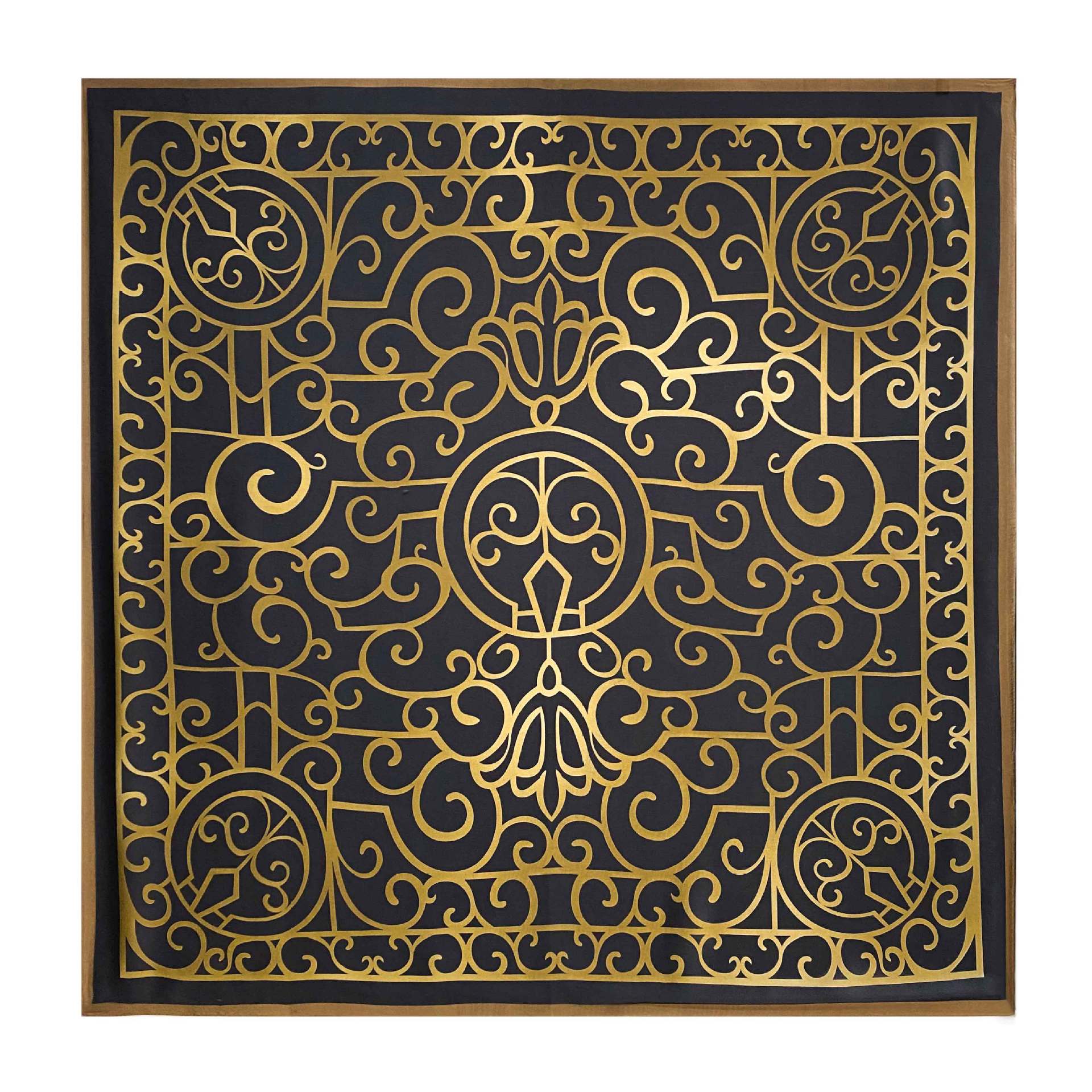 

Высококачественные роскошные шелковые шарфы, повязка на голову, шарфы, шейный шарф для женщин, шелковый шарф с цепочкой, женская декоративная шаль 110-100