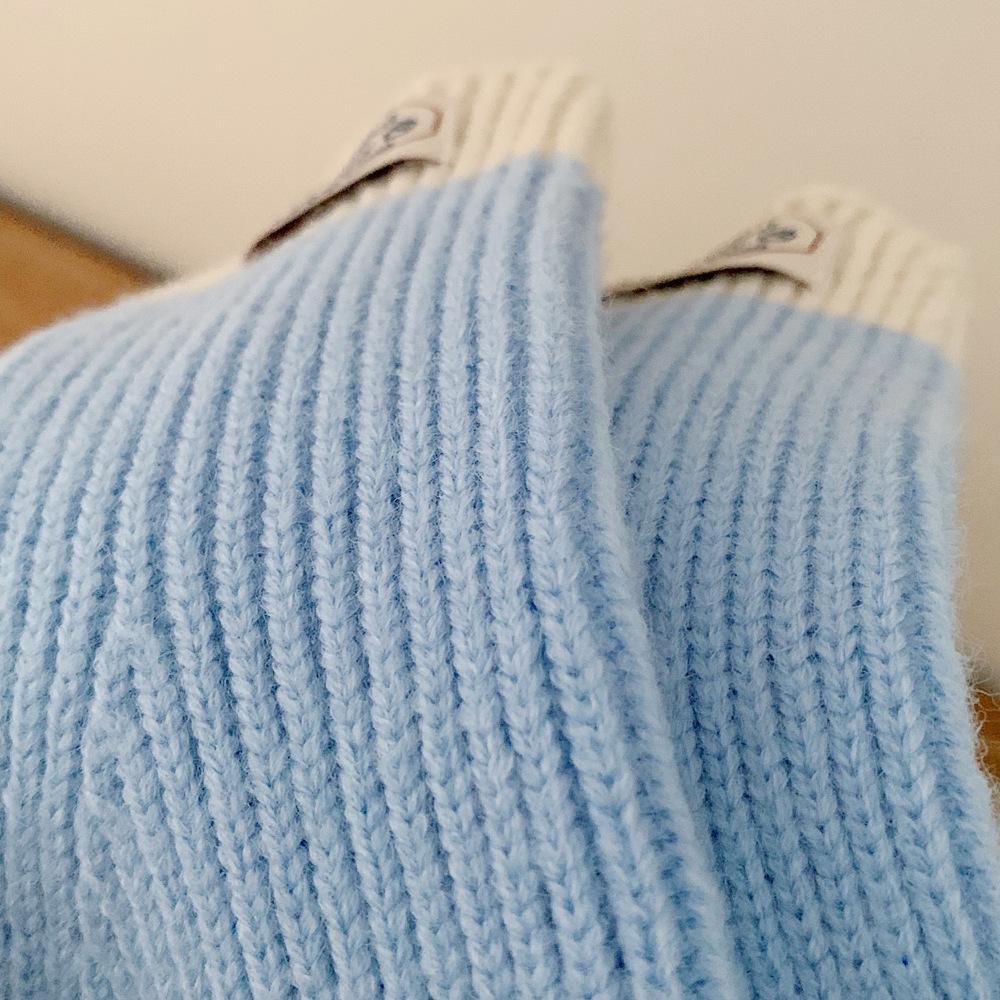 Stylish Knitted Fingerless Gloves: Warm, Touch-Screen Compatible, Perfect for Autumn and Winter Cycling