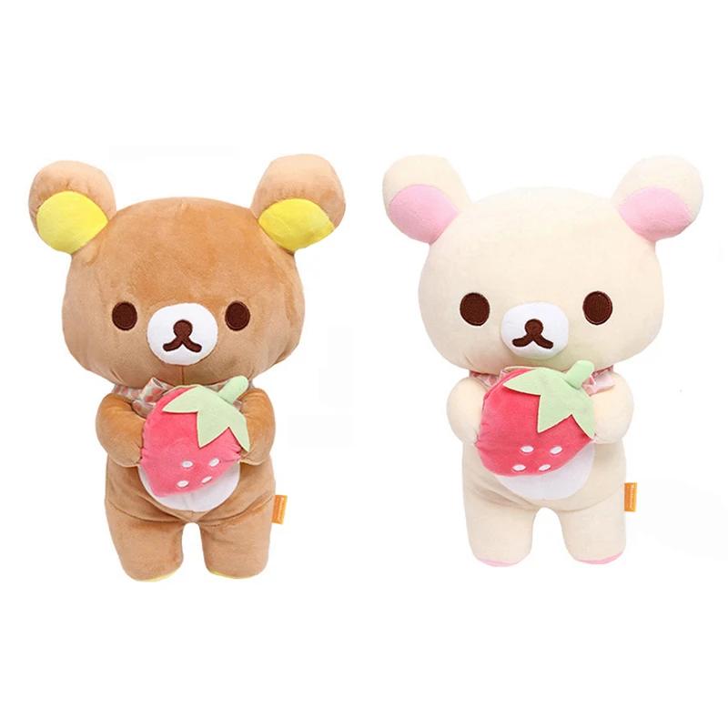 Cartoon Plüschtier Rilakkuma Plüschtiere Plüschpuppe Weicher Bär Spielzeug Kawaii Zimmerdeko Teddybär Plüschtiere Niedliches Paar Bären Kindergeschenk