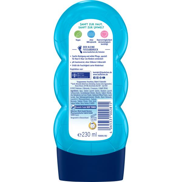 Bubchen Children's Shampoo & Shower Gel 2in1 Pokemon Squirtle 230ml