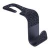 1pcs Black Rhinestone-Studded Hidden Car Seat Hooks Adjustable Ergonomic Design Car Interior Accessories for Organizing Keys, Bags, Hats