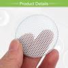 ACROPIX Universal 1.5" Speaker Grille Mesh for Audio Subwoofer 45x4mm Frameless White - Set of 2