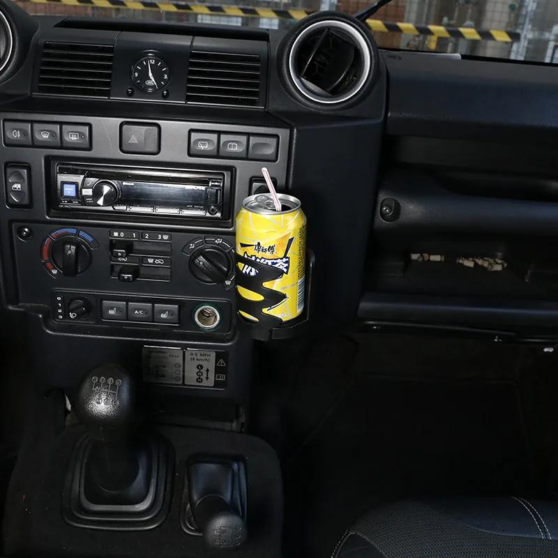 For 2004-2019 Land Rover Defender 90 110 130 Central Control Water Cup Bracket Automotive Interior Accessories
