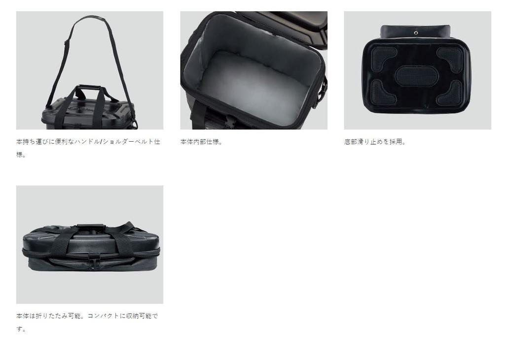 Gamakatsu Tackle Bag GM2499 Black 36cm (PVC)