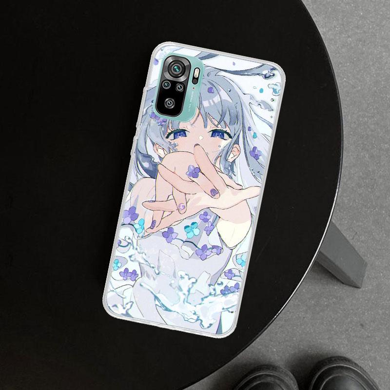 Cute Anime Girl INS Phone Case Cover for Xiaomi Redmi Note 15 14 13 12 11 Pro Plus 14S 12S 11S 11T 11E 10S 10 Customized Fundas