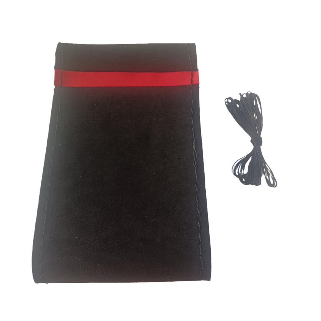DIY Suede Car Steering Wheel Cover 15 Inch Auto Steering Wheel Wrap With Needle Thread Four Season Universal Car Accessories