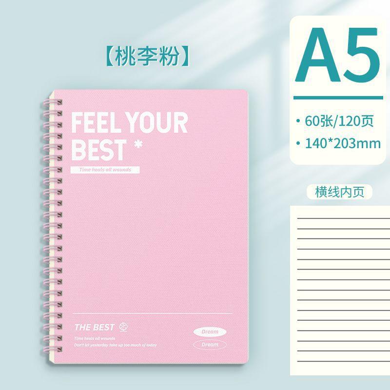 A5 Coil Notebook Graffiti Nice Big Notebook Cute Coil Notebook Student Notebooks and Journals Office Accessories Daily Planner