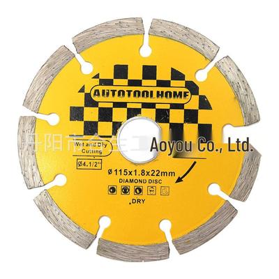 115mm Slotting Saw Blade for Granite, Marble, Concrete & Stone Cutting