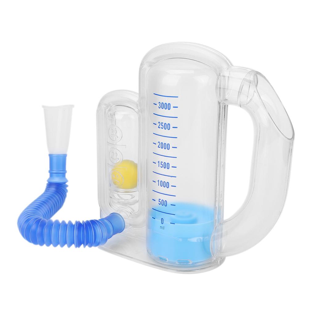 3000ml Spirometry Breathing Exerciser Lung Breathing Vital Capacity Training Tool Exerciser
