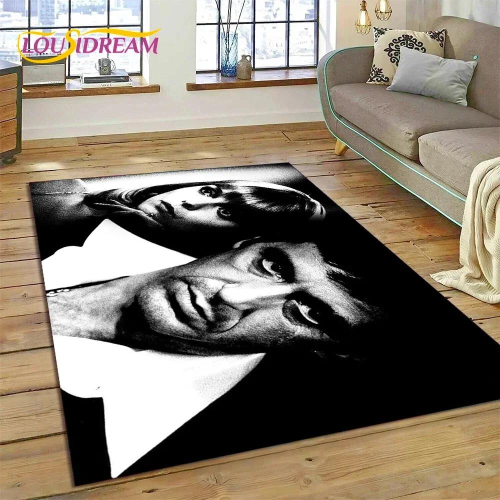 Scarface Tony 3D Printing Movie Carpet Rug for Bedroom Living Room Home Sofa Decoration,Children Game Large Decor Floor Mat Gift