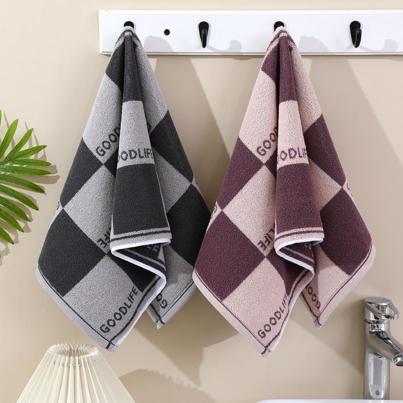 Gift Box: Soft, Absorbent Pure Cotton Face Towels – Large, Lint-Free for Adults, Couples, and Labor Protection.