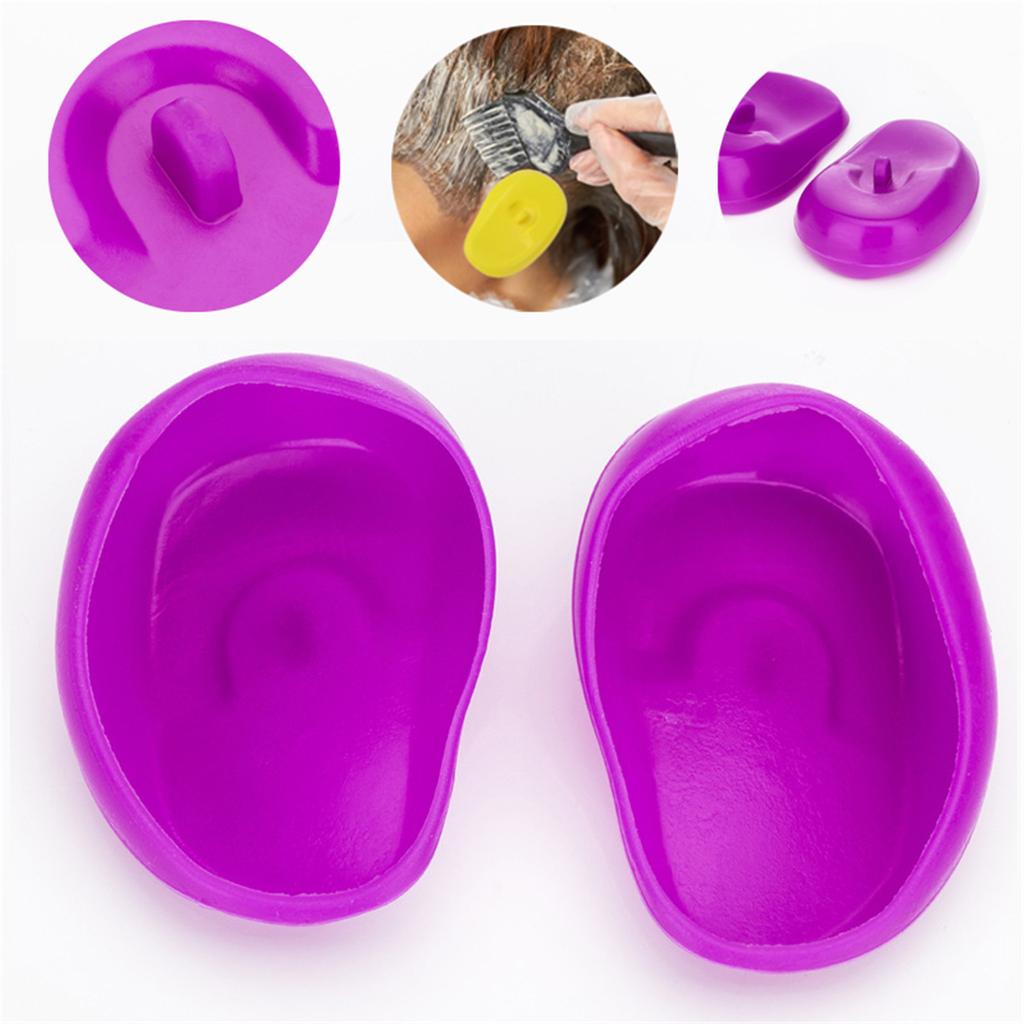 2pcs Waterproof Silicone Ear Covers for Hair Washing Protect Your Ears from Water Damage