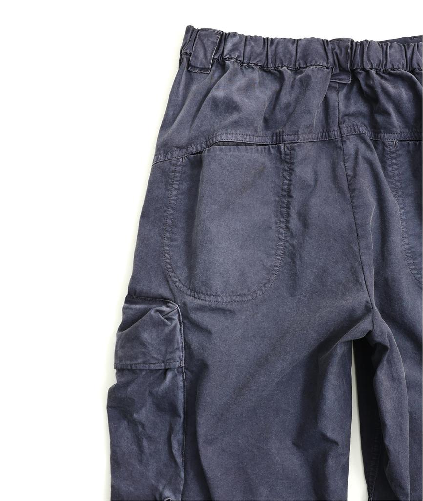 999Hyumeoniti Av Dyed Cargo Pants (Purple Charcoal)