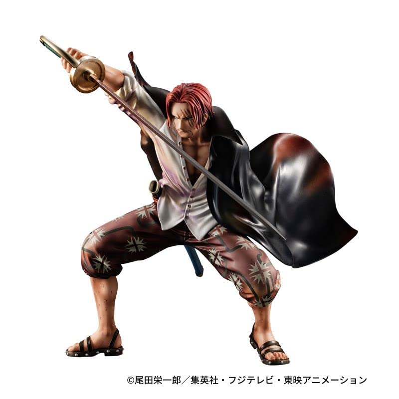 ONE PIECE Shanks Figure One Piece Portrait.Of.Pirates “Playback Memories” Red-Haired