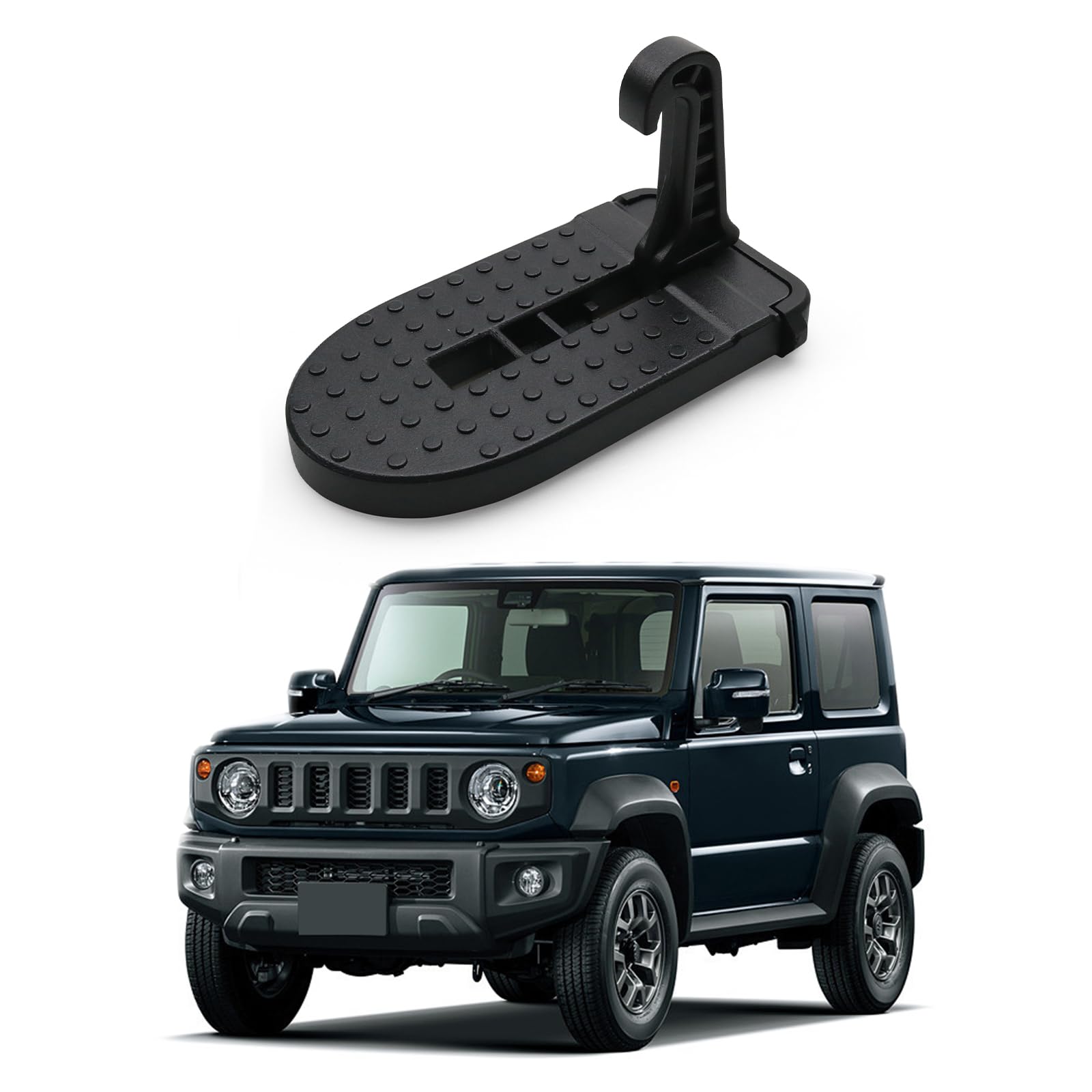 

Suzuki Jimny JB64 JB74 SX4 Escudo Универсальная автомобильная ступенька, дополнительная ступенька, складной подшипник, детали боковой дверной педали, 1 шт. в комплекте [CDEFG] 2018-2019 / чёрный