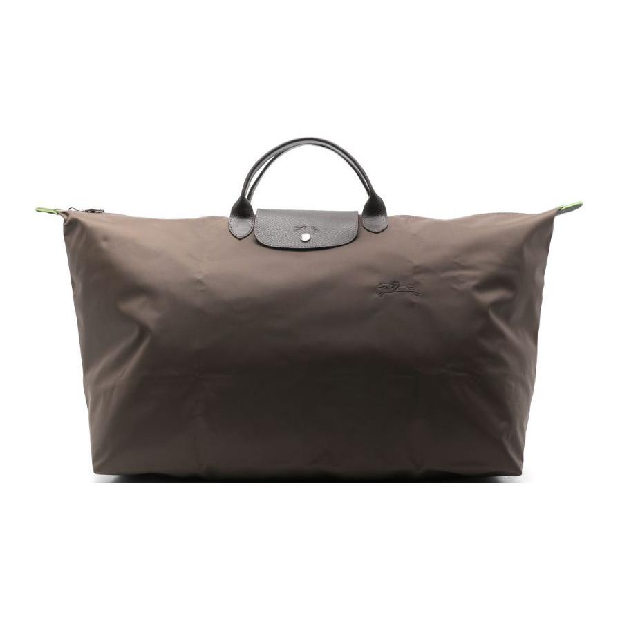 Longchamp Le Pliage Embossed Logo Extra Large Fabric Tote Travel Bag Women tote bags Brown L1625919813 Basic Set (Bag)