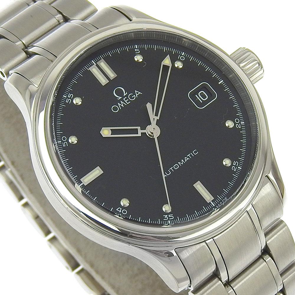 Omega Classic Date Watches 5203.5 blackDial Stainless Steel Mechanical Automatic Mens Used