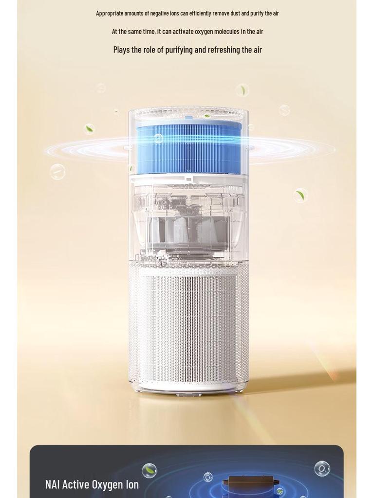Haier Luftreiniger mit nebel freier Befeuchtung & Entfernung von Tierhaaren und Formaldehyd (Modell: KJ320F-JSQ3U1)