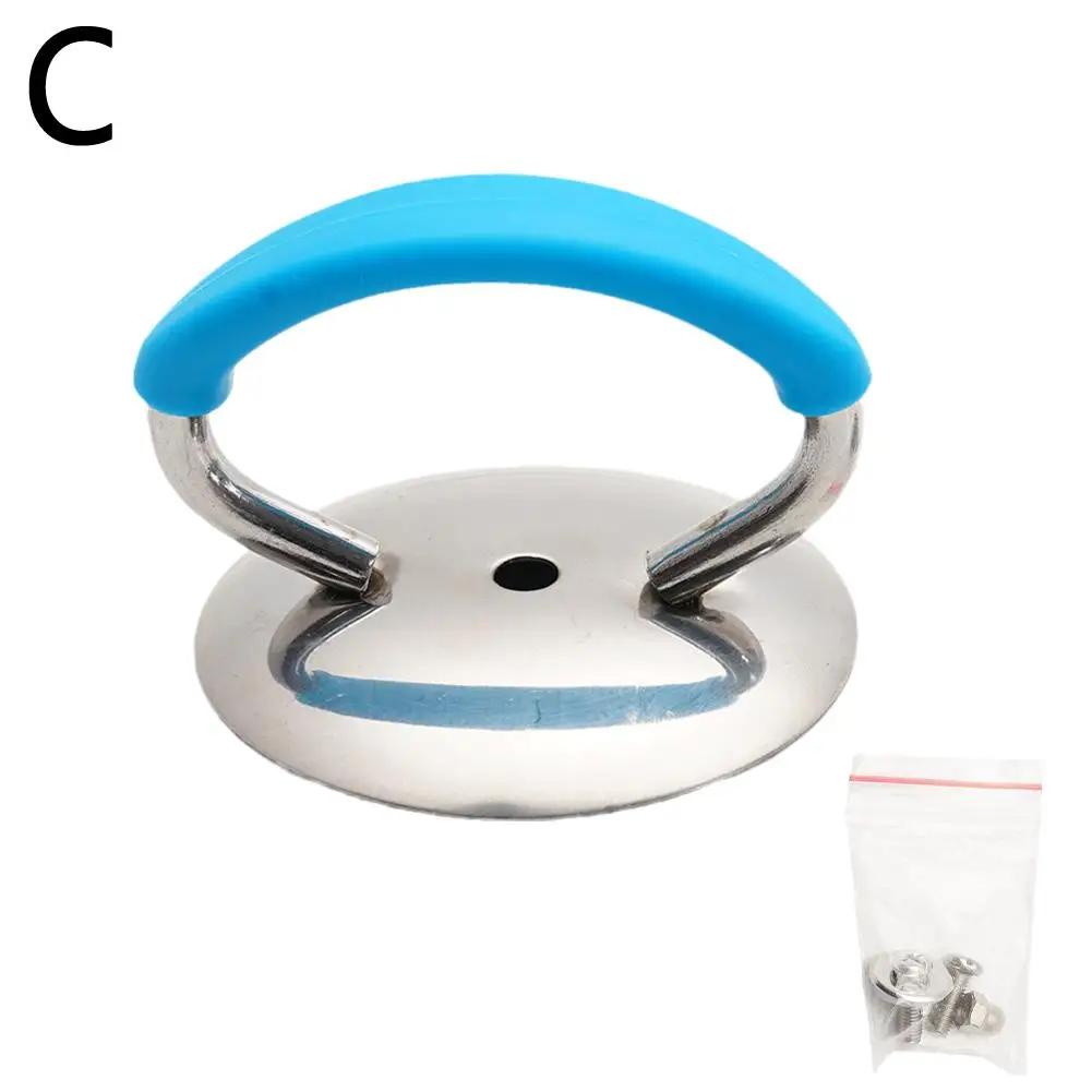 Stainless Steel Pan Cover Holding Handle Universal Lib Cover Lifting Handle Heat-Resistant Cooking Pot Pan Lid Knob Replacement