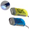 3 Led Outdoor Hand Pressing Dynamo Wind Up Flashlight Torch Light Camping Lamp