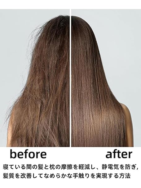 Set of 2 Moriniko Natural Silk Pillowcases with a Silk Reduced Gentle on Sensitive Skin and Dust and High Comfort for All Seasons Double-Sided