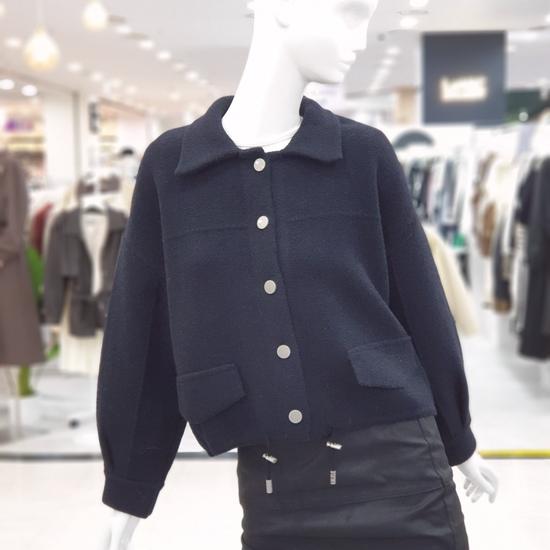 ABFZ Simple Collar Point Jacket Cardigan